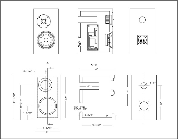 H1520 cabinet drawing